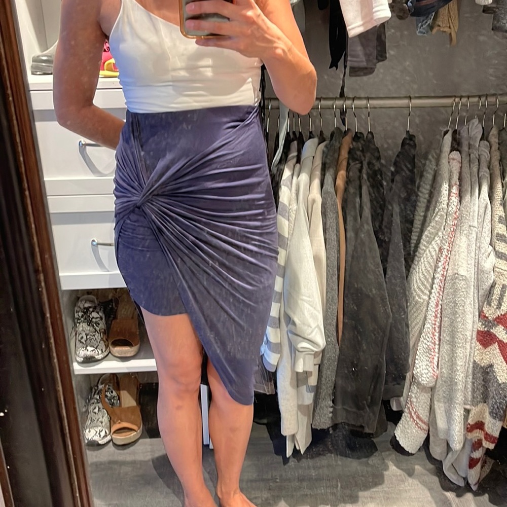 Ruched skirt